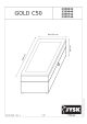 3359632 Boxspring Gold C50