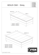 3242981 Boxspring GOLD C60