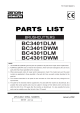 BC3401DWM